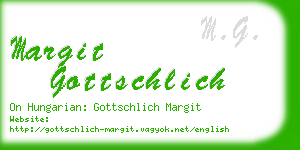 margit gottschlich business card
